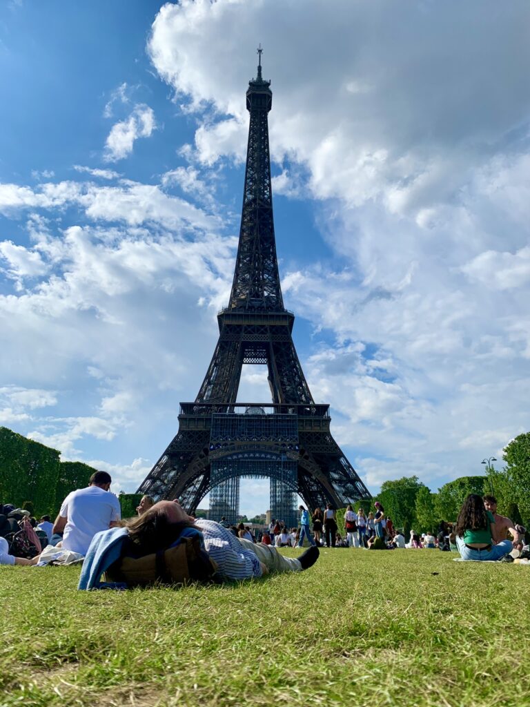 Eiffeltårnet, paris frankrig