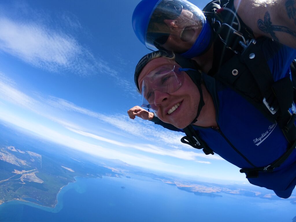 Skydiving, New Zealand