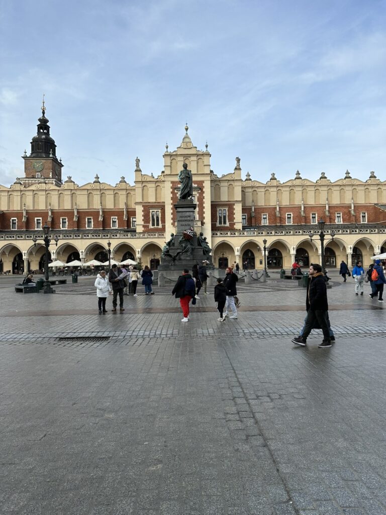 Krakow Polen Main square